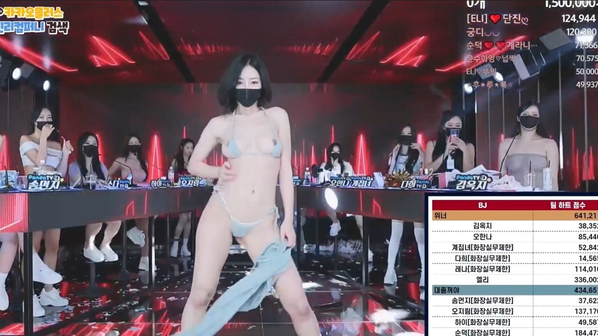 韩国pandaTV各种美女BJ集体大联欢合集大放送！.