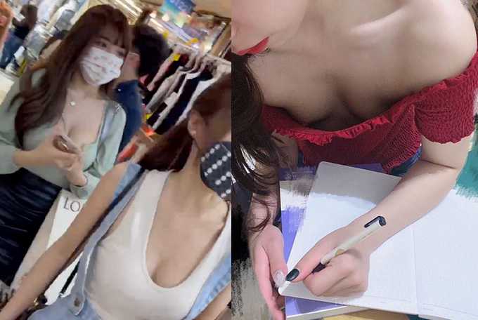 抄底大神投稿！偷拍奶子、高抄走光.