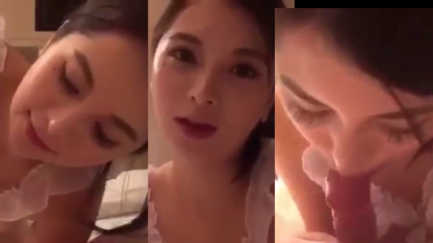 正妹同事出差時換上蕾絲內衣敲我酒店房間的門。