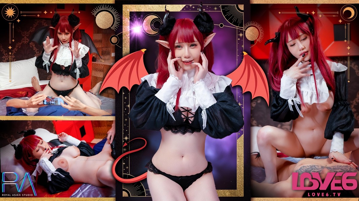 魅魔莉兹色情登场-小夜夜-巨乳口交Cosplay